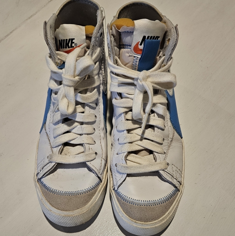 Nike Men's Blazer Mid 77 Jumbo White University Blue